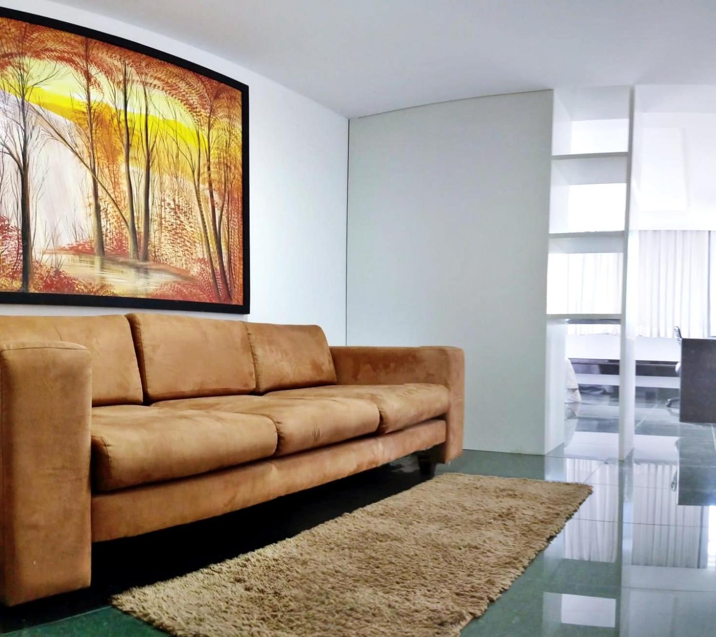 Garanhuns Palace Hotel المظهر الخارجي الصورة A modern three-seat sofa